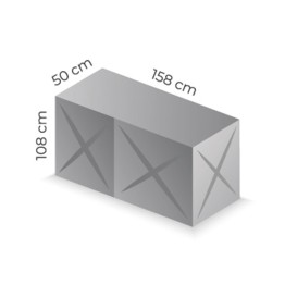 0,85 m3 Modüler Su Deposu