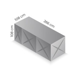 3 m3 Modüler Su Deposu